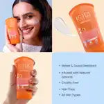 Lotus Herbals Safe Sun Sunscreen Cream - Berry | SPF 20 | PA+ | Sweat & Waterproof | Non-Greasy | 50 gm